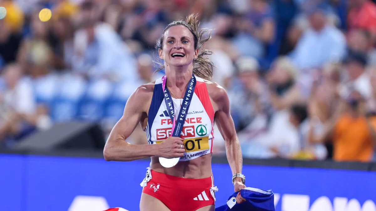 Alice Finot - Vice-championne d'Europe du 3000m Steeple