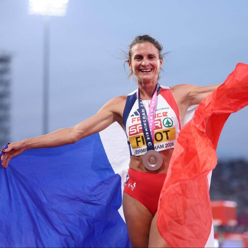 Alice Finot - Vice-championne d'Europe du 3000m Steeple