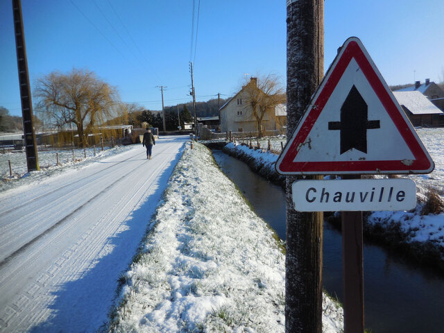 Nonville sous la neige