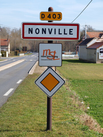 Panneau Nonville D403